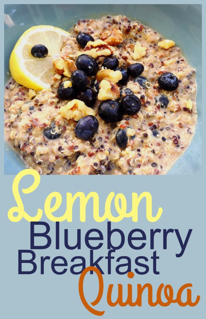 Lemon Blueberry Breakfast Quinoa [Recipe] | Sprint 2 The Table