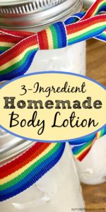 3-Ingredient Homemade Body Lotion