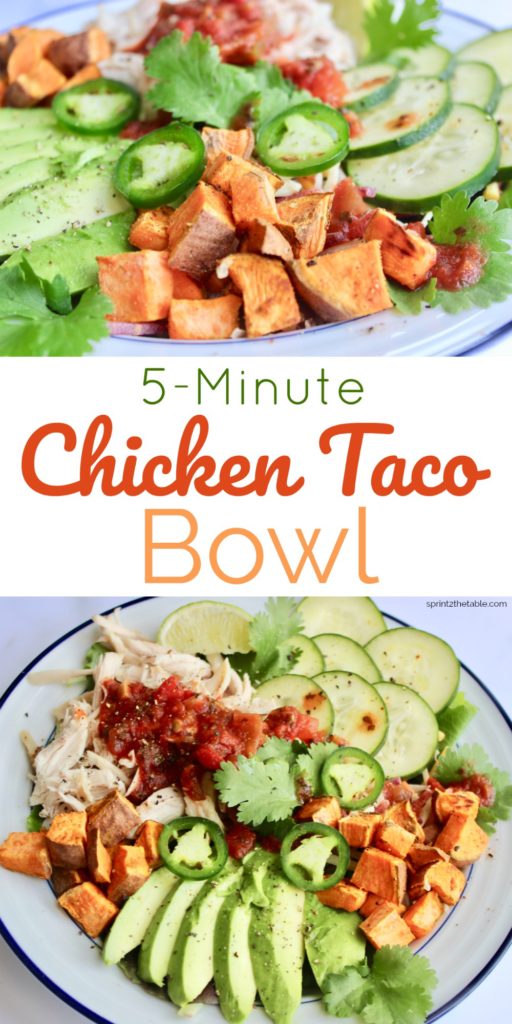 5-Minute Chicken Taco Bowl